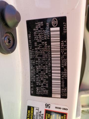 2022 TOYOTA CAMRY LE - 4T1C11BK2NU055026