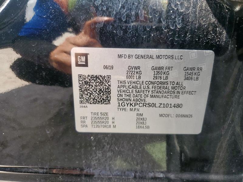 2020 CADILLAC XT6 PREMIU 1GYKPCRS0LZ101480