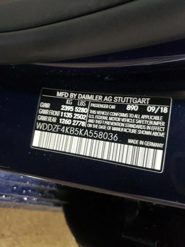 2019 MERCEDES-BENZ E 300 4MAT WDDZF4KB5KA558036