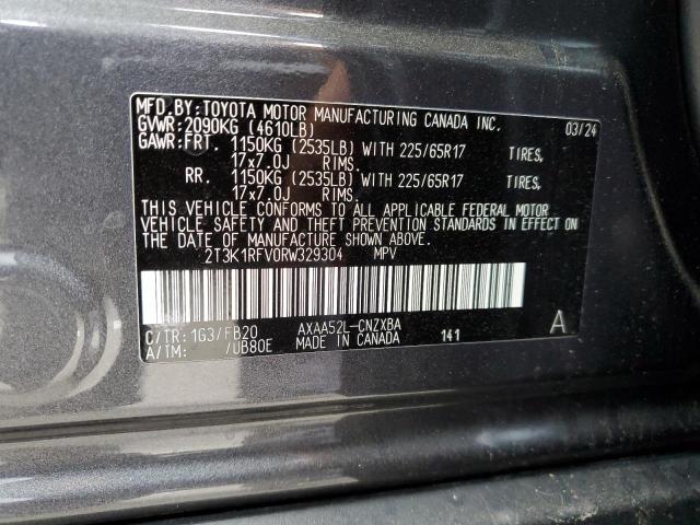2024 TOYOTA RAV4 LE - 2T3K1RFV0RW329304