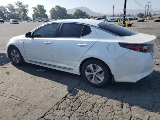 KIA OPTIMA HYB 2014 white  hybrid engine KNAGM4AD8E5070977 photo #3