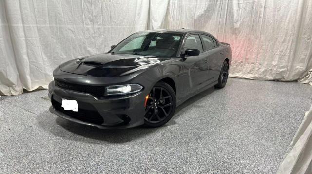 DODGE CHARGER R/ 2019 gray  gas 2C3CDXCT0KH607406 photo #3