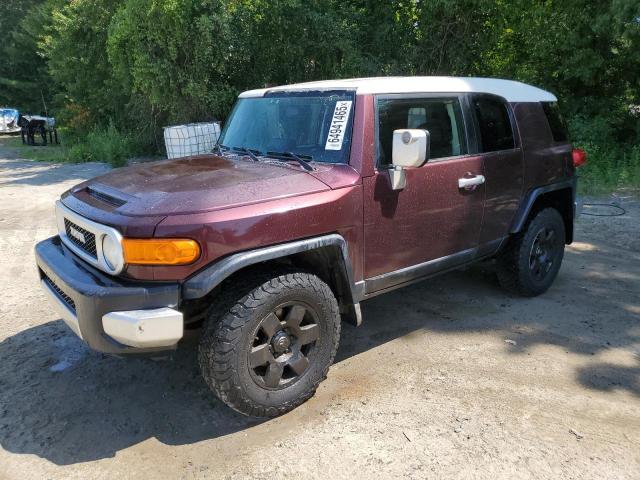 TOYOTA FJ CRUISER 2007 burgundy 4dr spor gas JTEBU11F070027338 photo #1
