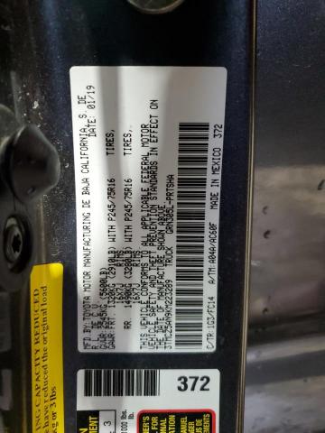 2019 TOYOTA TACOMA DOU 3TMCZ5AN9KM223289