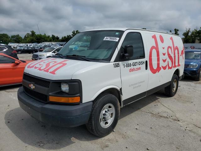 CHEVROLET EXPRESS G2 2015 white  flexible fuel 1GCWGFCF5F1116774 photo #1