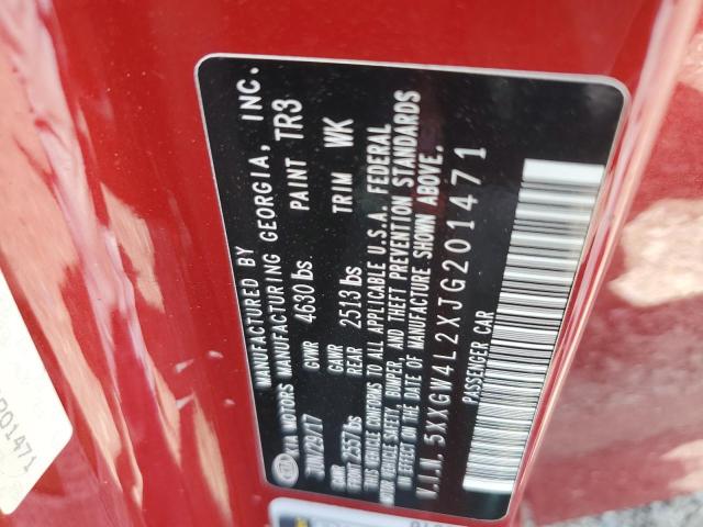 2018 KIA OPTIMA SX 5XXGW4L2XJG201471