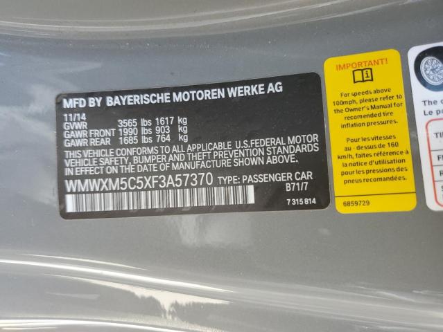 2015 MINI COOPER - WMWXM5C5XF3A57370