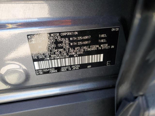 2021 TOYOTA RAV4 LE JTMK1RFV8MD064184
