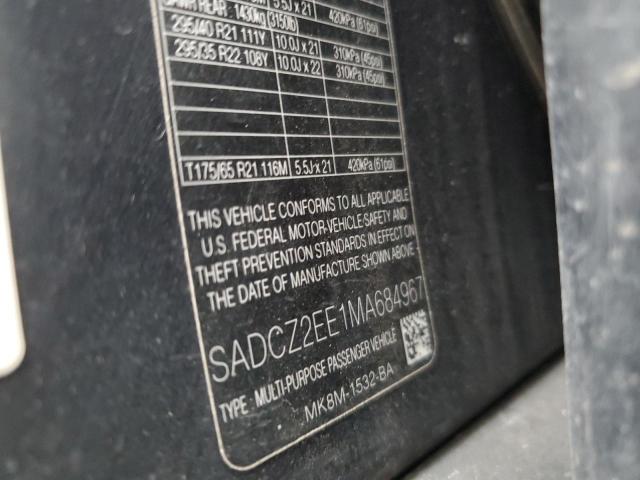 2021 JAGUAR F-PACE SVR - SADCZ2EE1MA684967