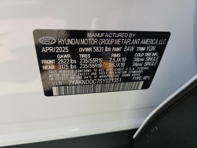 2025 HYUNDAI IONIQ 5 SE 7YAKNDDC7SY021351