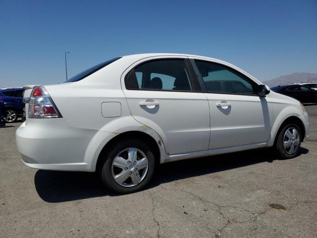 CHEVROLET AVEO LS 2010 white  gas KL1TD5DE8AB107895 photo #4
