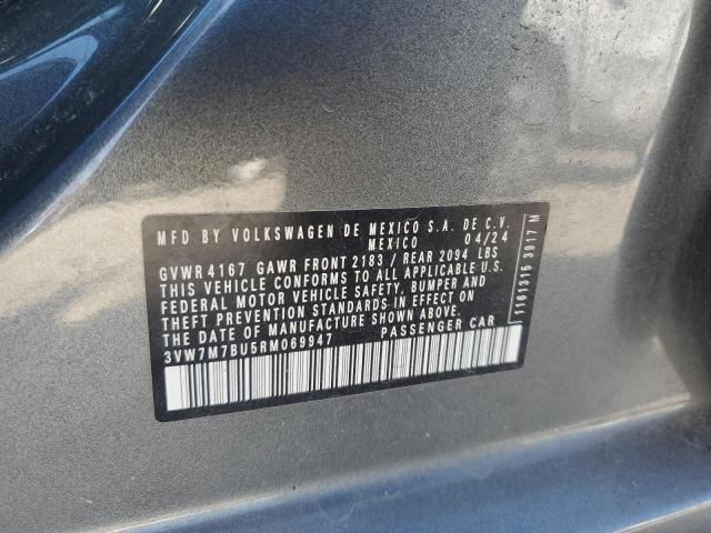 2024 VOLKSWAGEN JETTA SE 3VW7M7BU5RM069947