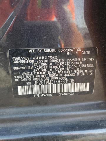 2019 SUBARU CROSSTREK JF2GTAMC7KH233508