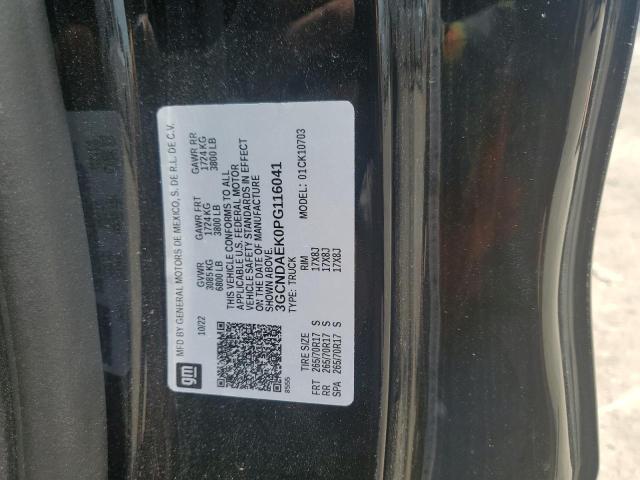 2023 CHEVROLET SILVERADO - 3GCNDAEK0PG116041