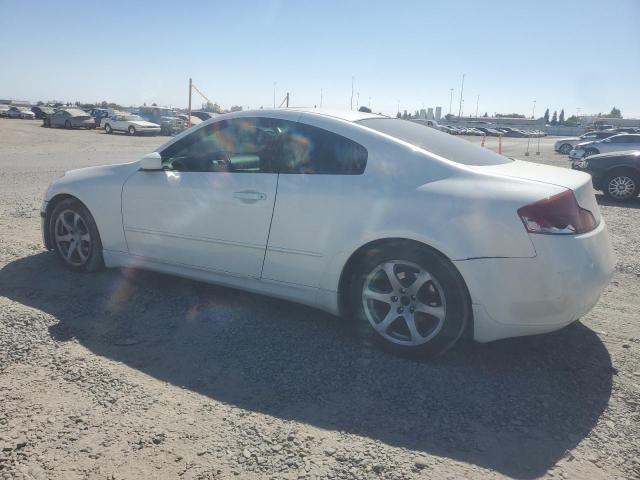 INFINITI G35 2003 white  gas JNKCV54E83M222217 photo #3