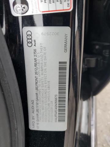 2016 AUDI A6 PREMIUM WAUFFAFC4GN056873