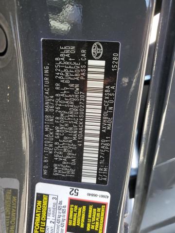 2025 TOYOTA CAMRY XSE - 4T1DAACK4SU027307