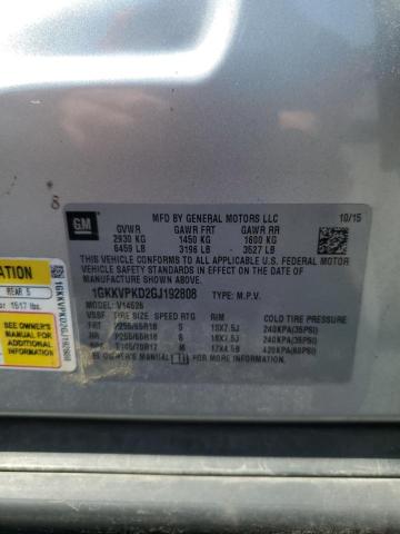 2016 GMC ACADIA SLE 1GKKVPKD2GJ192808