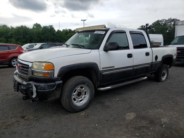 GMC SIERRA K25 2005 white crew pic gas 1GTHK23UX5F819481 photo #1