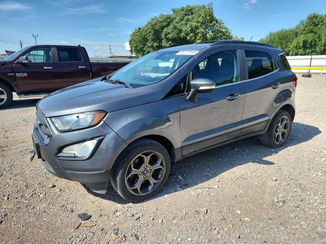 FORD ECOSPORT S 2018 gray  gas MAJ6P1CLXJC173175 photo #1