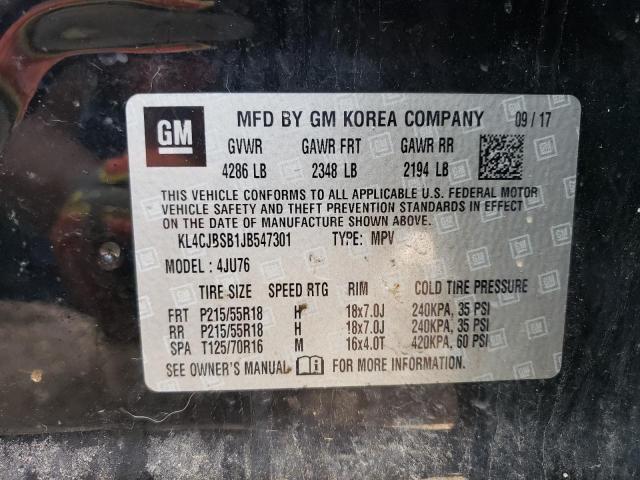 2018 BUICK ENCORE PRE KL4CJBSB1JB547301