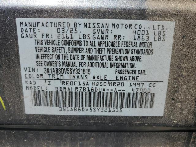 2025 NISSAN SENTRA SR - 3N1AB8DV5SY321515
