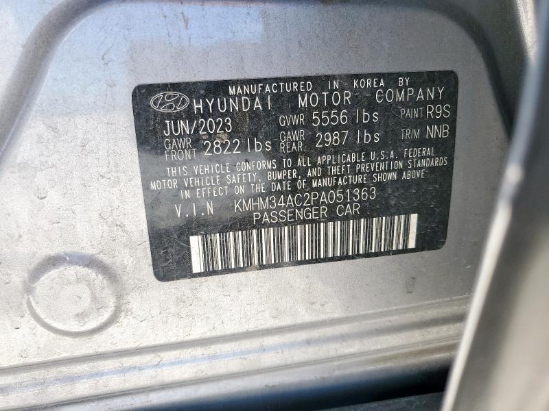 2023 HYUNDAI IONIQ 6 SE KMHM34AC2PA051363