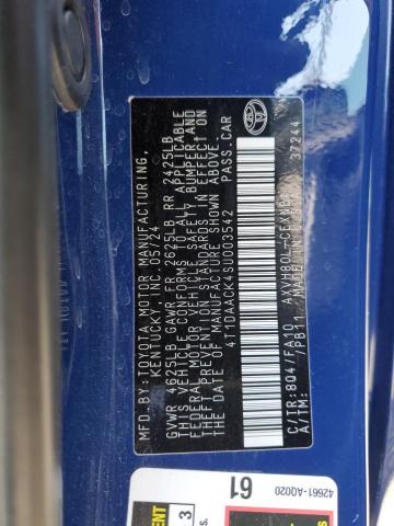 2025 TOYOTA CAMRY XSE 4T1DAACK4SU003542