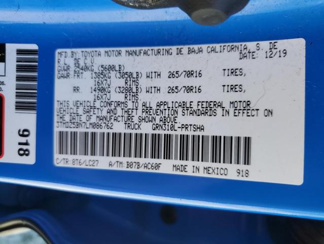 2020 TOYOTA TACOMA DOU 3TMDZ5BN7LM086762