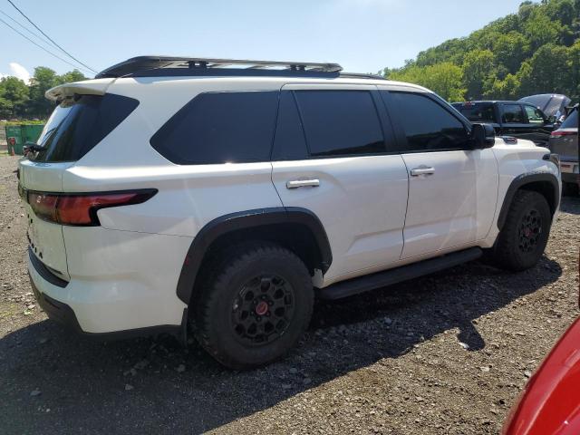 TOYOTA SEQUOIA SR 2025 white  hybrid engine 7SVAAABA9SX050618 photo #4