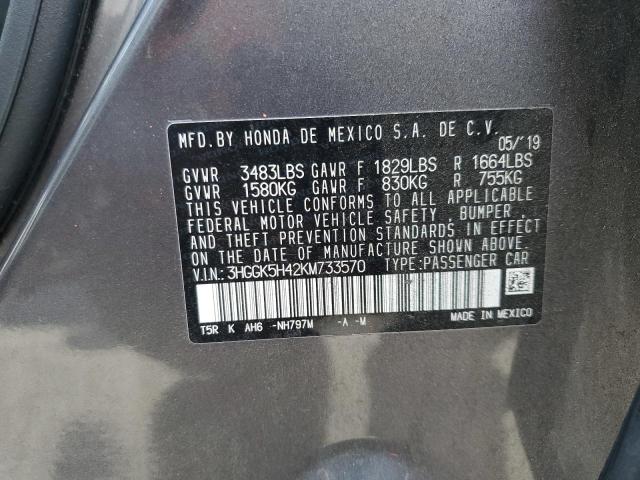 2019 HONDA FIT LX - 3HGGK5H42KM733570