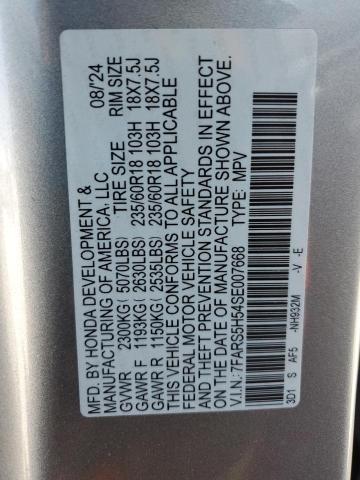2025 HONDA CR-V SPORT - 7FARS5H54SE007668