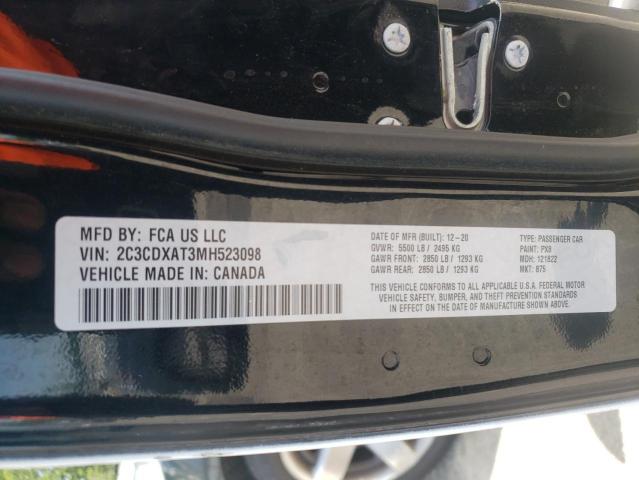 2021 DODGE CHARGER PO 2C3CDXAT3MH523098