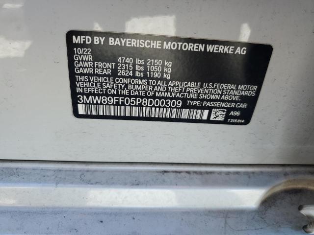 2023 BMW 330XI 3MW89FF05P8D00309