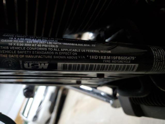2015 HARLEY-DAVIDSON FLHX STREE 1HD1KBM19FB605479