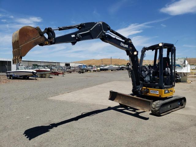 JOHN DEERE 35D MIN EX 2024 yellow   1FF035PALPK001249 photo #3
