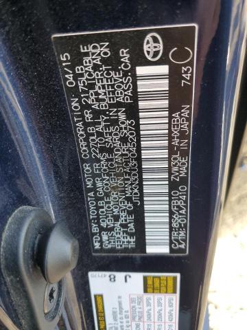 2015 TOYOTA PRIUS - JTDKN3DU3F0452073