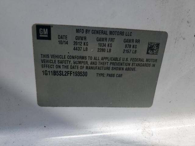 2015 CHEVROLET MALIBU LS 1G11B5SL2FF193530