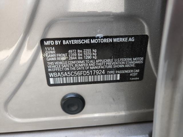 2015 BMW 528 I WBA5A5C56FD517924