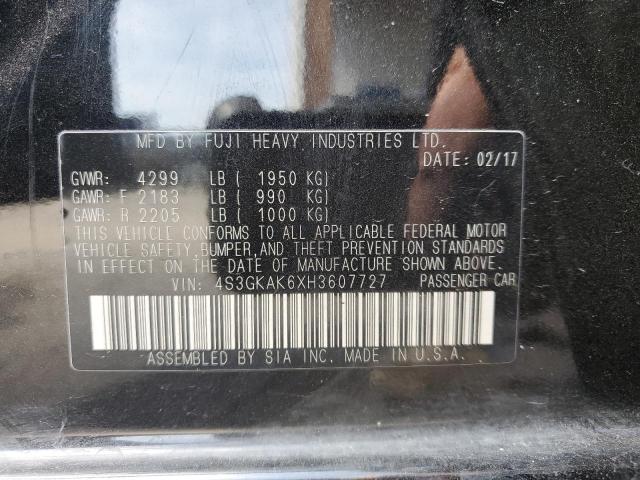 2017 SUBARU IMPREZA SP 4S3GKAK6XH3607727