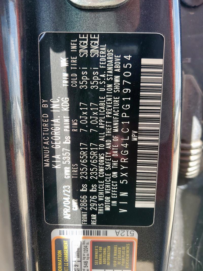 2023 KIA SORENTO LX - 5XYRG4LC1PG197054