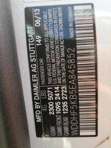 2014 MERCEDES-BENZ E 350 - WDDHF5KB5EA845852