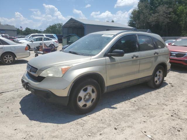 HONDA CR-V LX 2009 gold  gas 3CZRE38399G706122 photo #1