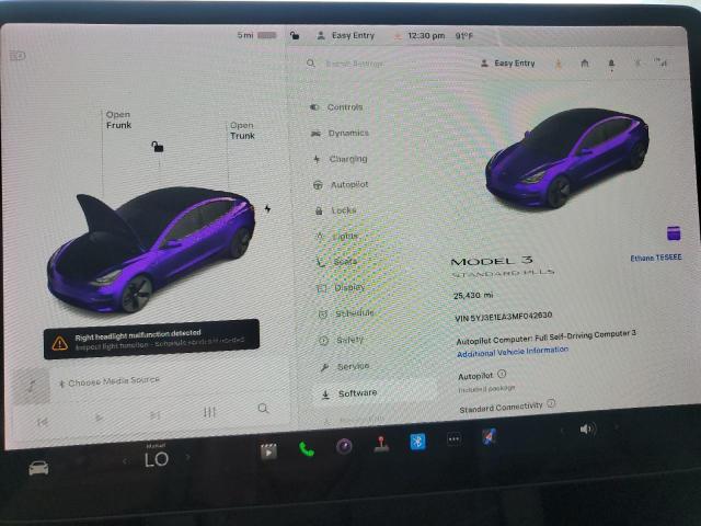 2021 TESLA MODEL 3 - 5YJ3E1EA3MF042630