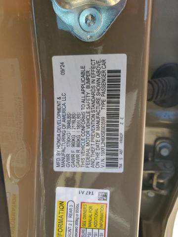 2025 HONDA CIVIC SPORT - 19XFL2H8XSE003599