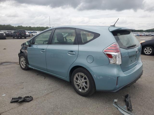 TOYOTA PRIUS V 2015 teal  hybrid engine JTDZN3EU2FJ022879 photo #3