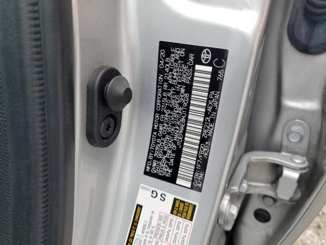2021 TOYOTA COROLLA LE JTDEPMAE8MJ119028