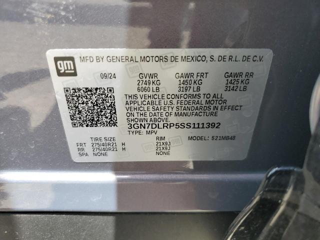 2025 CHEVROLET EQUINOX LT 3GN7DLRP5SS111392