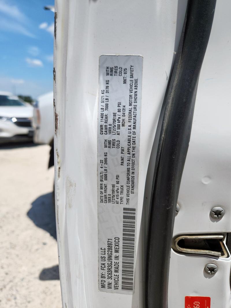 2022 RAM 3500 TRADE 3C63R3GJ9NG288971
