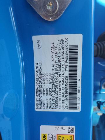 2025 HONDA CIVIC SPOR - 19XFL4H85SE000329